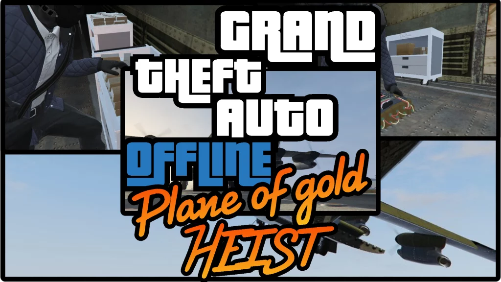 Plane of gold heist