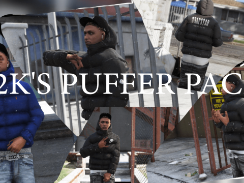 Puffer Jacket Pack for MP Male 1.0
