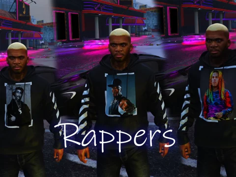 Rappers Pack Hoodies 1.0