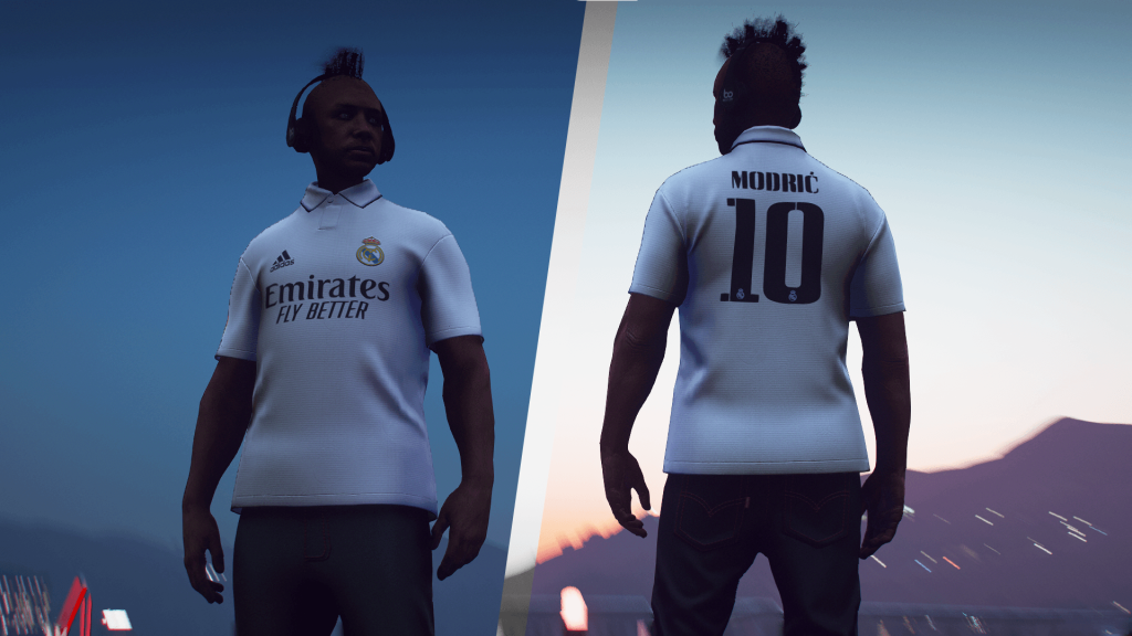 Real Madrid Jersey - Free model and texture 1.0