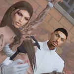 SP Custom Male Face with Tats