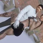 SP Custom Male Face with Tats3