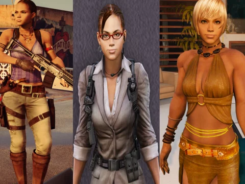 Sheva Alomar - Resident Evil 5 - MEGA PACK OUTFITS [Add-On Ped] [Replace] V1.0