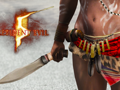 Sheva Alomar tribal knife - Resident evil 5