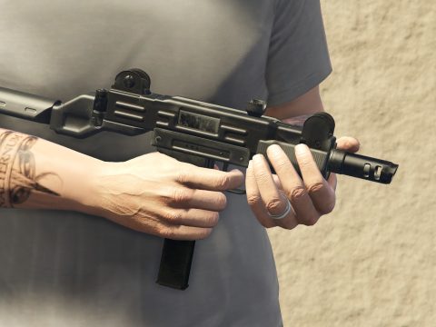 Tactical Mini-Uzi from MWR