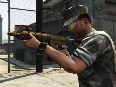 Tinted Weapons for Military & Police V1.0