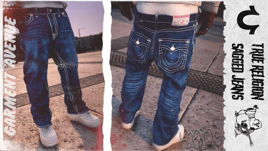 True Religion Sagged Jeans [MP Male] V1.1 – GTA 5 mod