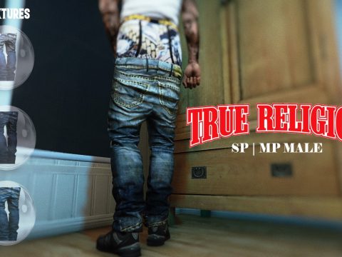 True Religion Sagged Jeans
