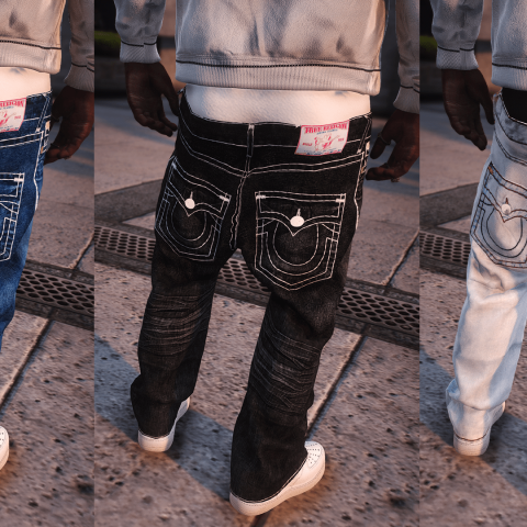 True Religion Sagged Jeans [MP Male] V1.1 – GTA 5 mod