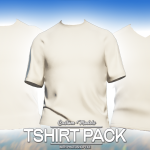Tshirt Pack - 3 Free to use tshirt models. 1.0
