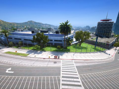 Vinewood PD Fence