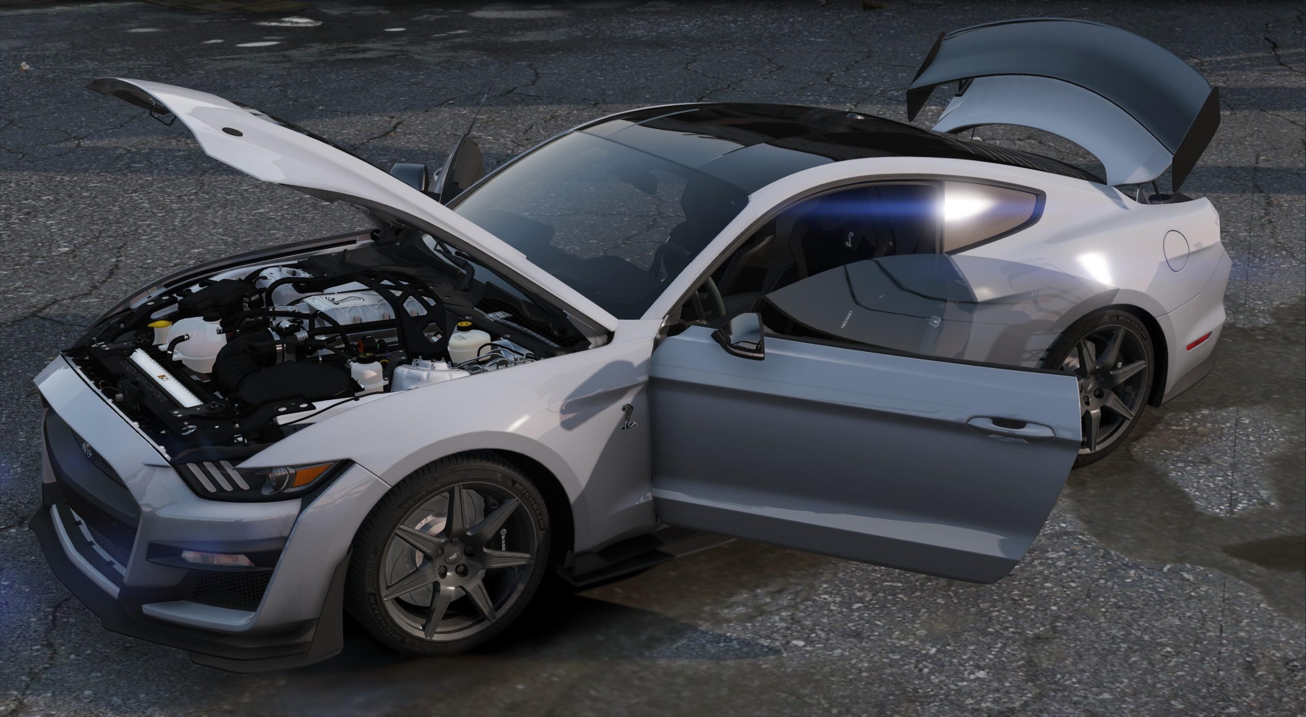 Ford Mustang Shelby GT500 Carbon Aero Package [Add-On / FiveM