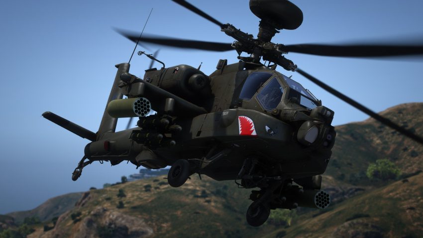 AH-64E Apache Guardian [Add-On | LODs] V1.1 – GTA 5 mod