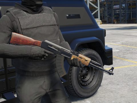 AK-47 from cod mw 2019