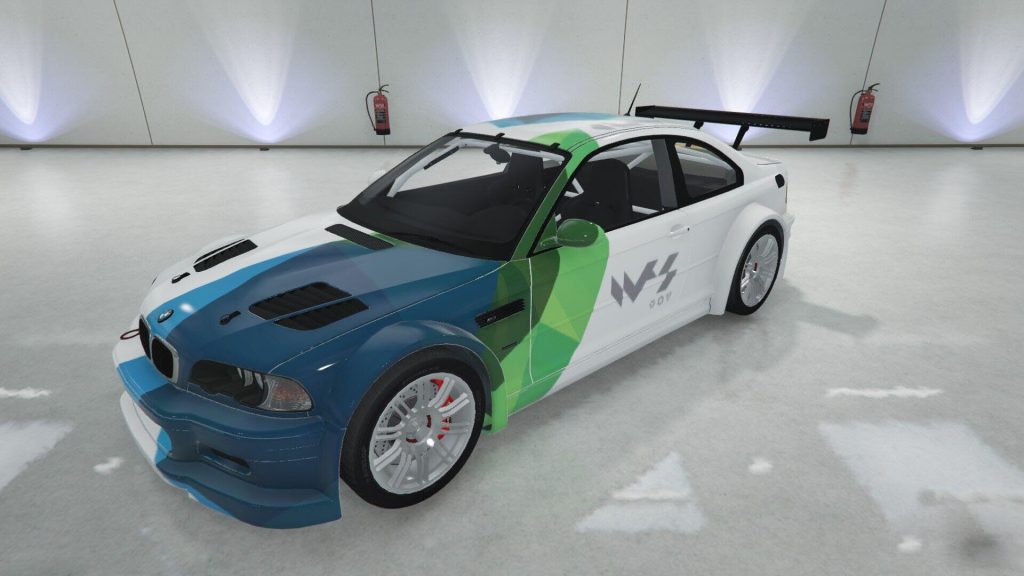 BMW M3 GTR E46 ABSTRACT