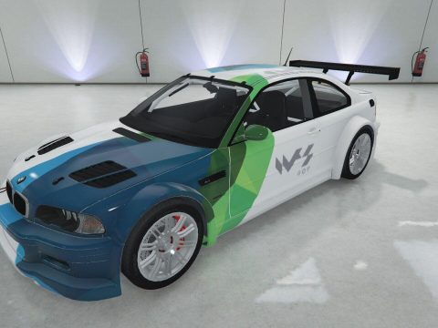 BMW M3 GTR E46 ABSTRACT