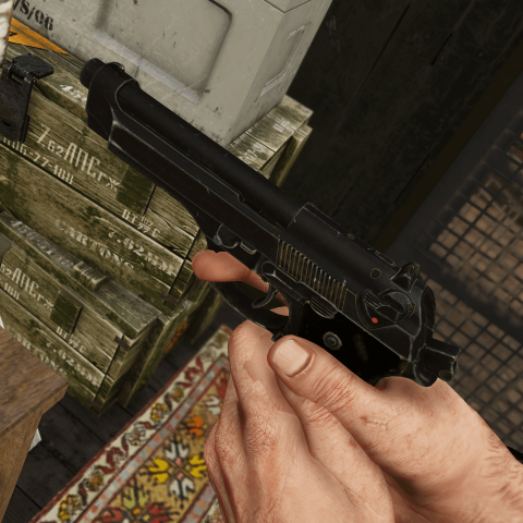 [INS2] Beretta M9 V1.0 – GTA 5 mod