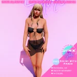 Bikini with Pareo for MP Female 1.0