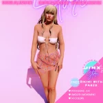 Bikini with Pareo for MP Female 1.03