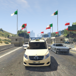 Border Morocco and Algeria 1.04
