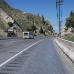 Braddock Pass crash barriers