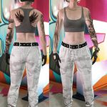 Cargo Pants for MP Female2