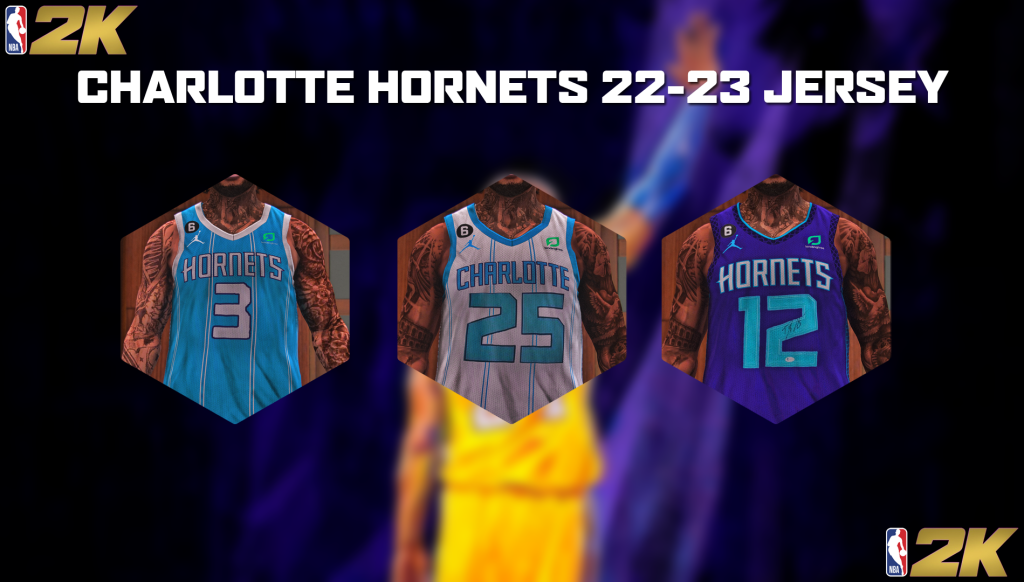 Charlotte Hornets 22-23' Jersey Pack V1.0