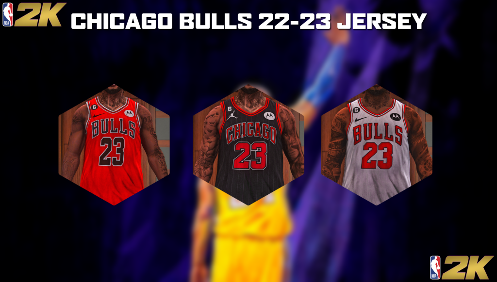 Chicago Bulls 22-23' Jersey Pack V1.0