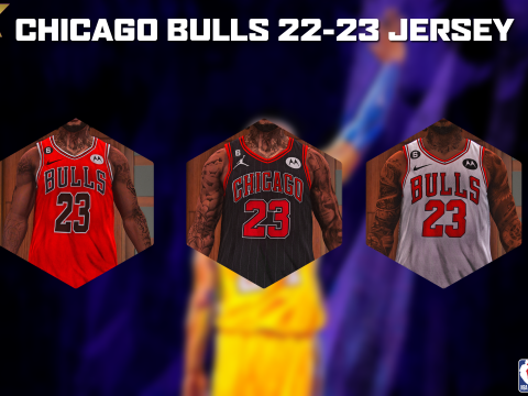Chicago Bulls 22-23' Jersey Pack V1.0