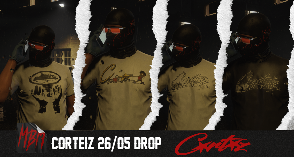 Corteiz New Tshirt Drop (26/05) For MP MALE