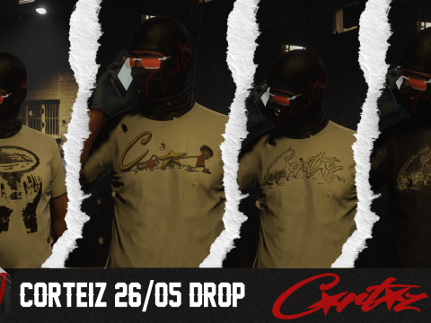 Corteiz New Tshirt Drop (26/05) For MP MALE