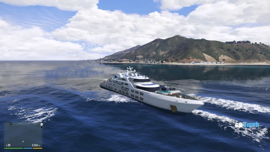 Driveable Super Yacht