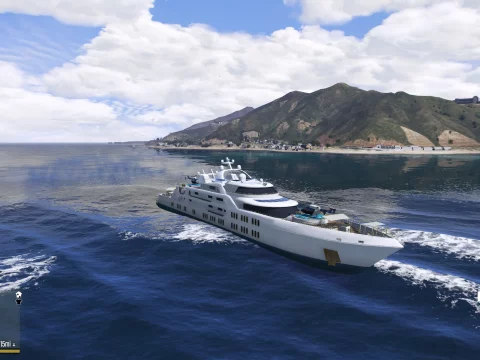 Driveable Super Yacht