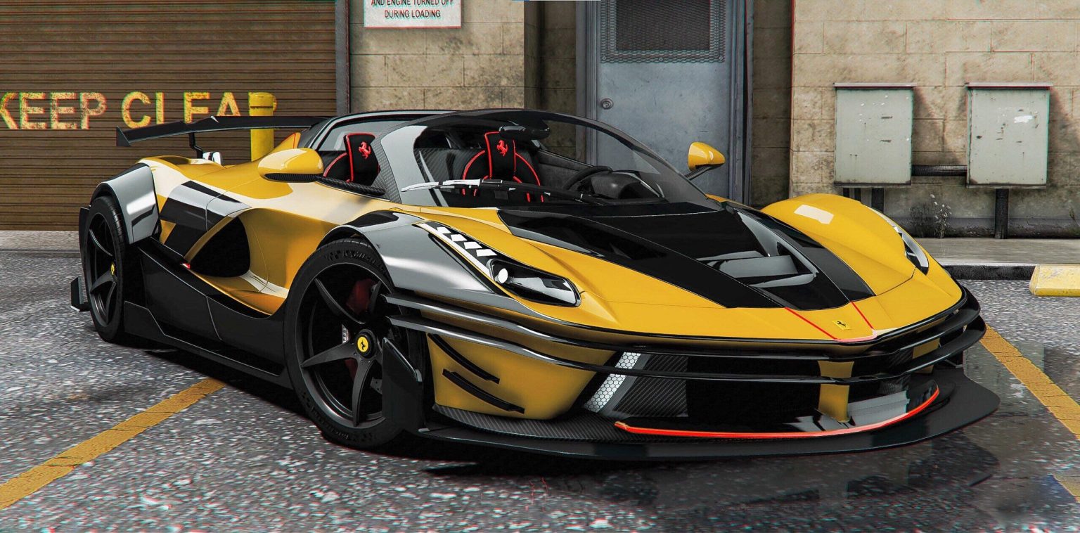 Ferrari LaFerrari Widebody Custom – GTA 5 mod