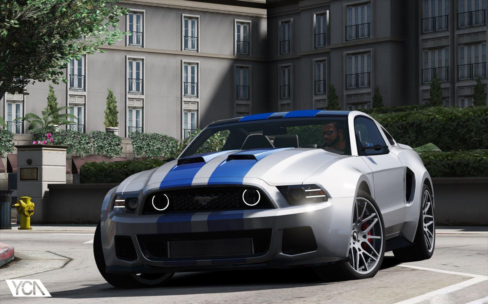Gta 5 ford mustang replace фото 72