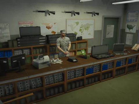 Fort Zancudo Weaponry