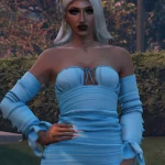 Frill Dress for MP Female 1.02