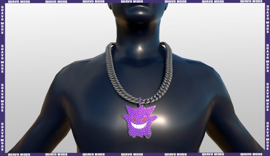 Gengar Necklace for MP Male 1.0