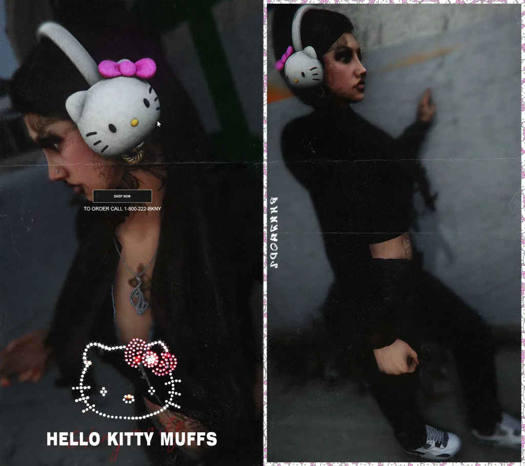 Hello Kitty Earmuffs for SP