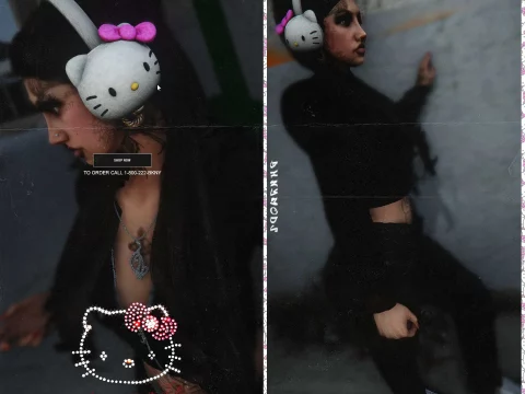 Hello Kitty Earmuffs for SP