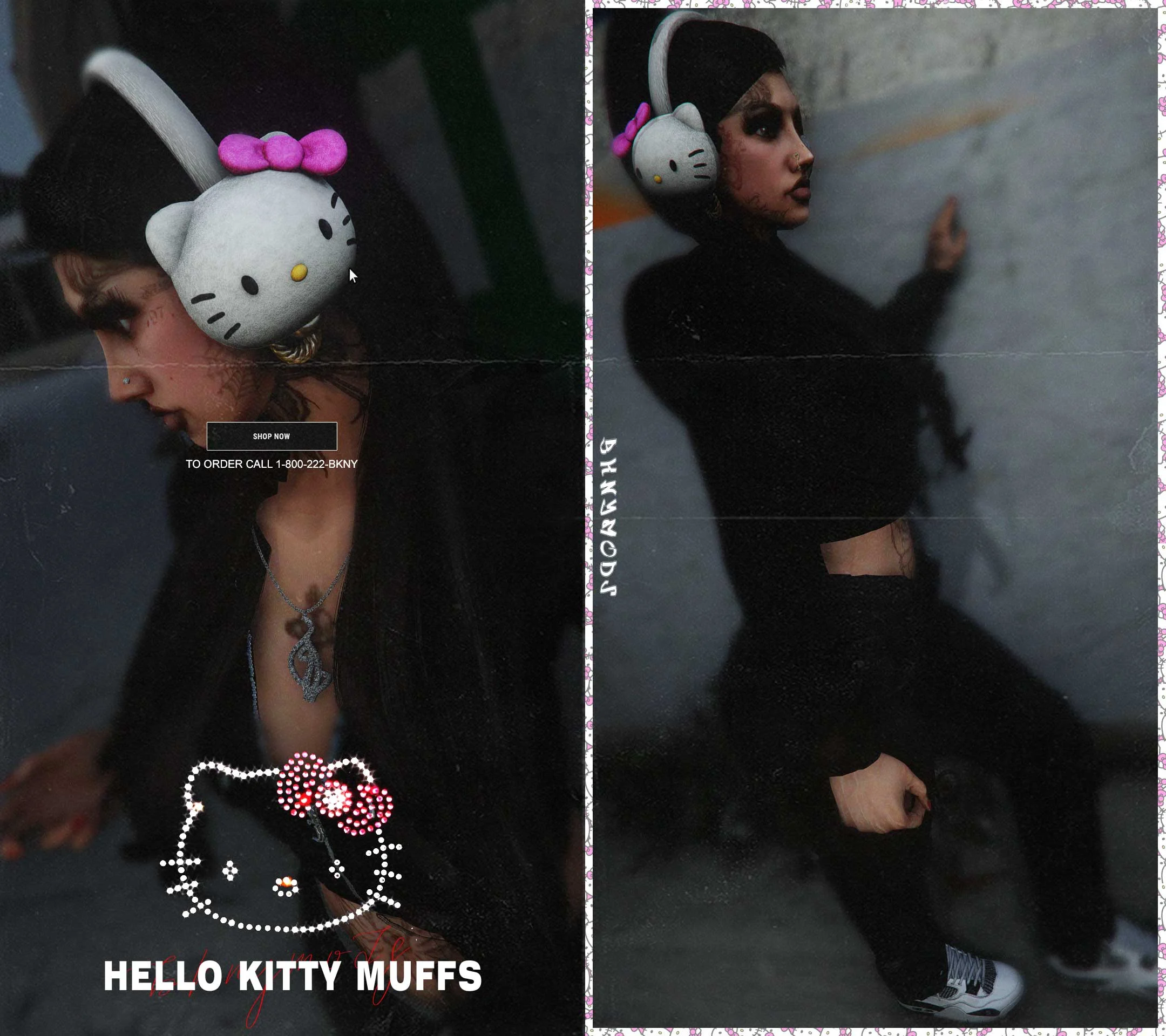 Hello Kitty Earmuffs for SP & MP Female – GTA 5 mod