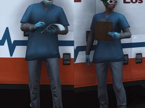 Hospital Scrubs for MP Male/Female