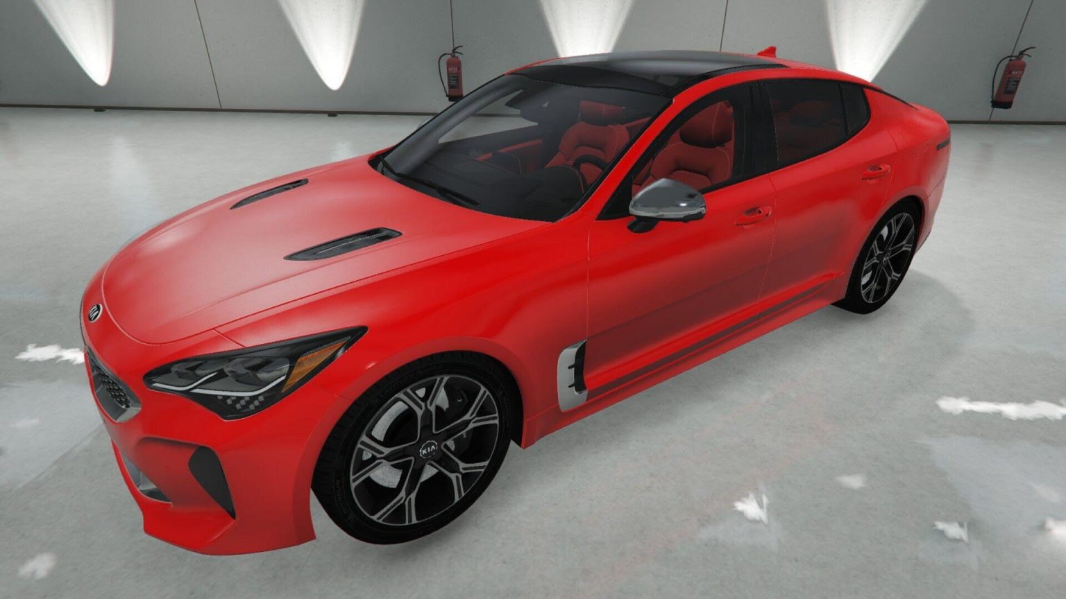 MEWANT Coprivolante per Kia Stinger 2018-2022, accessori