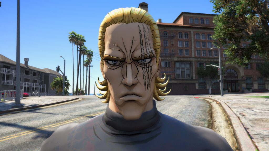 King | One-Punch Man [Add-On Ped] V1.0