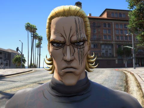 King | One-Punch Man [Add-On Ped] V1.0
