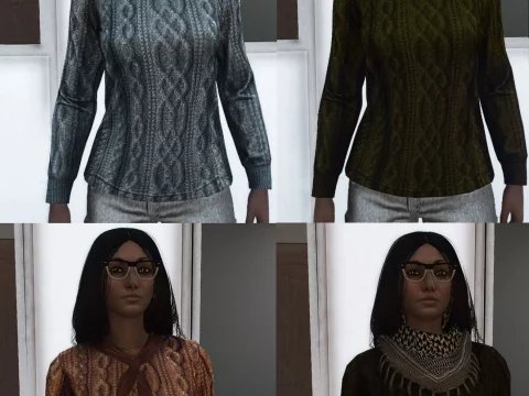 Knitted Sweater for MP Female