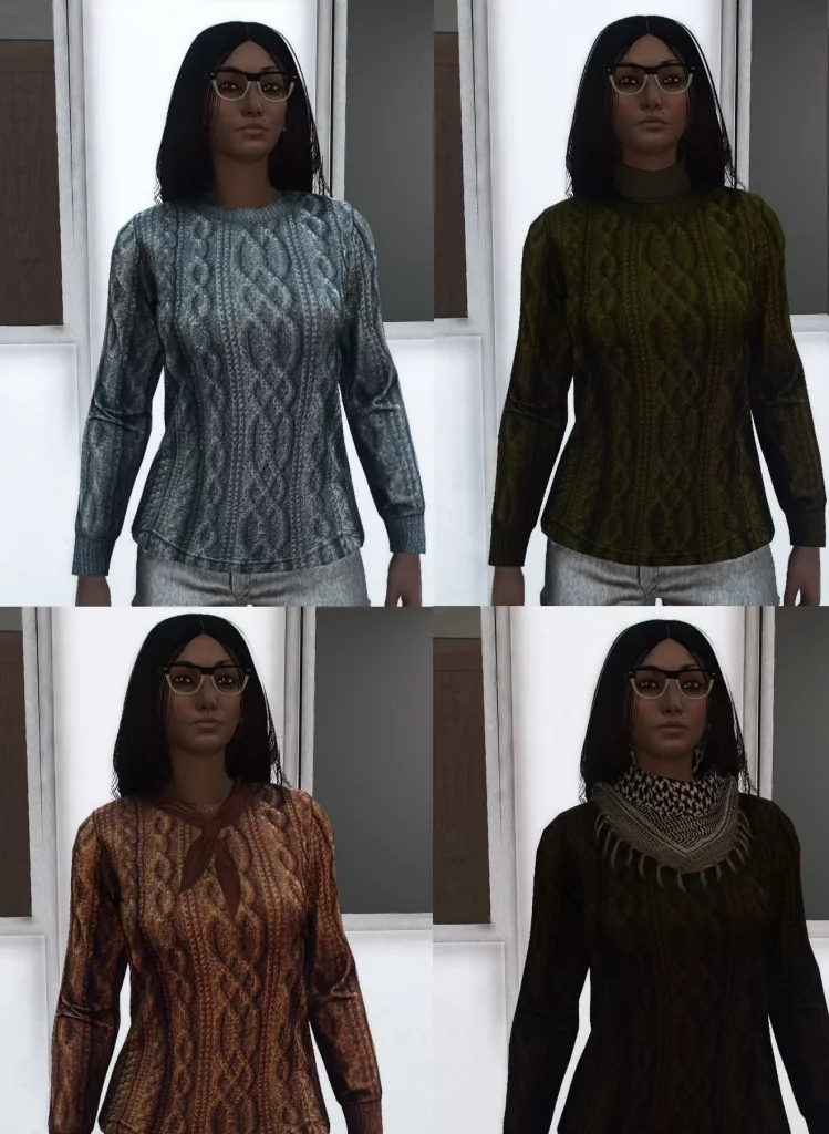 Knitted Sweater for MP Female