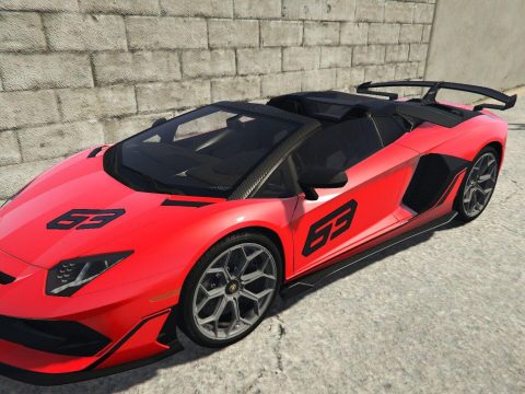 Lamborghini Aventador SVJ Roadster