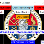 Law Enforcement Report Manager
