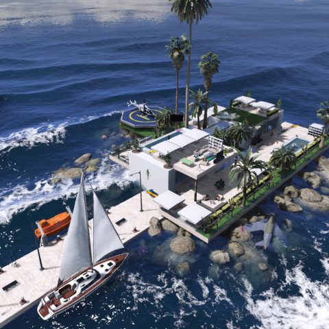 Luxury Ocean Villa (Menyoo) V1.0 – GTA 5 mod